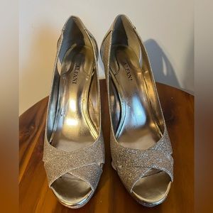 Gold Alfani Heels